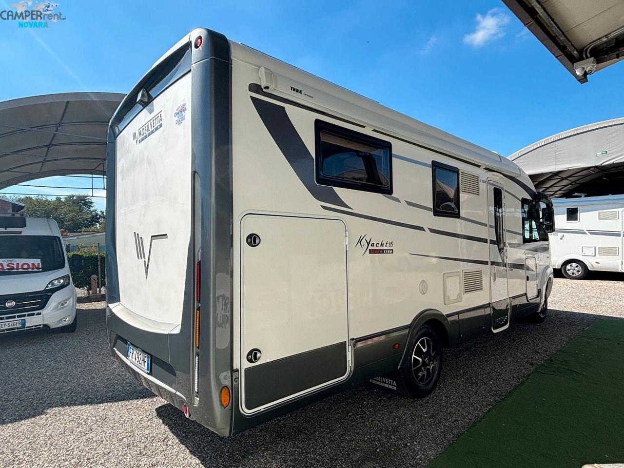 MOBILVETTA K.YACHT 85 TEKNO LINE - Motorhome con letti gemelli ed ampio garage