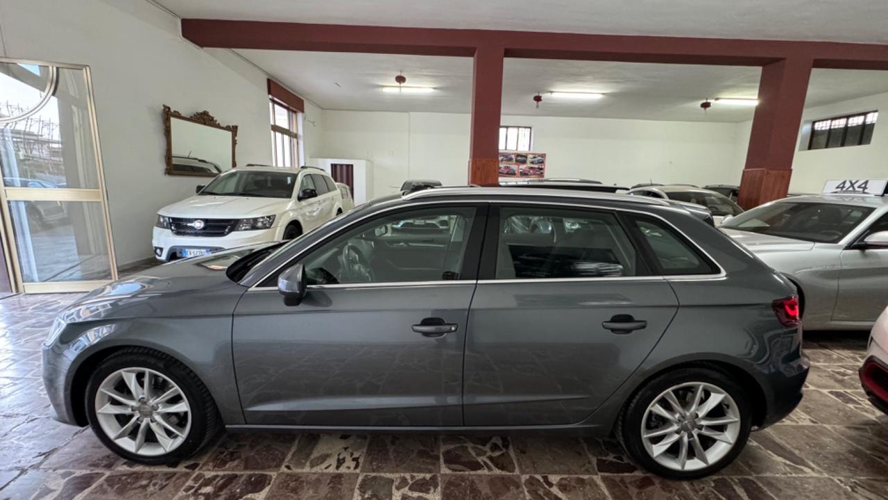 Audi A3 2.0 TDI 150 CV diesel tetto apribile-2014