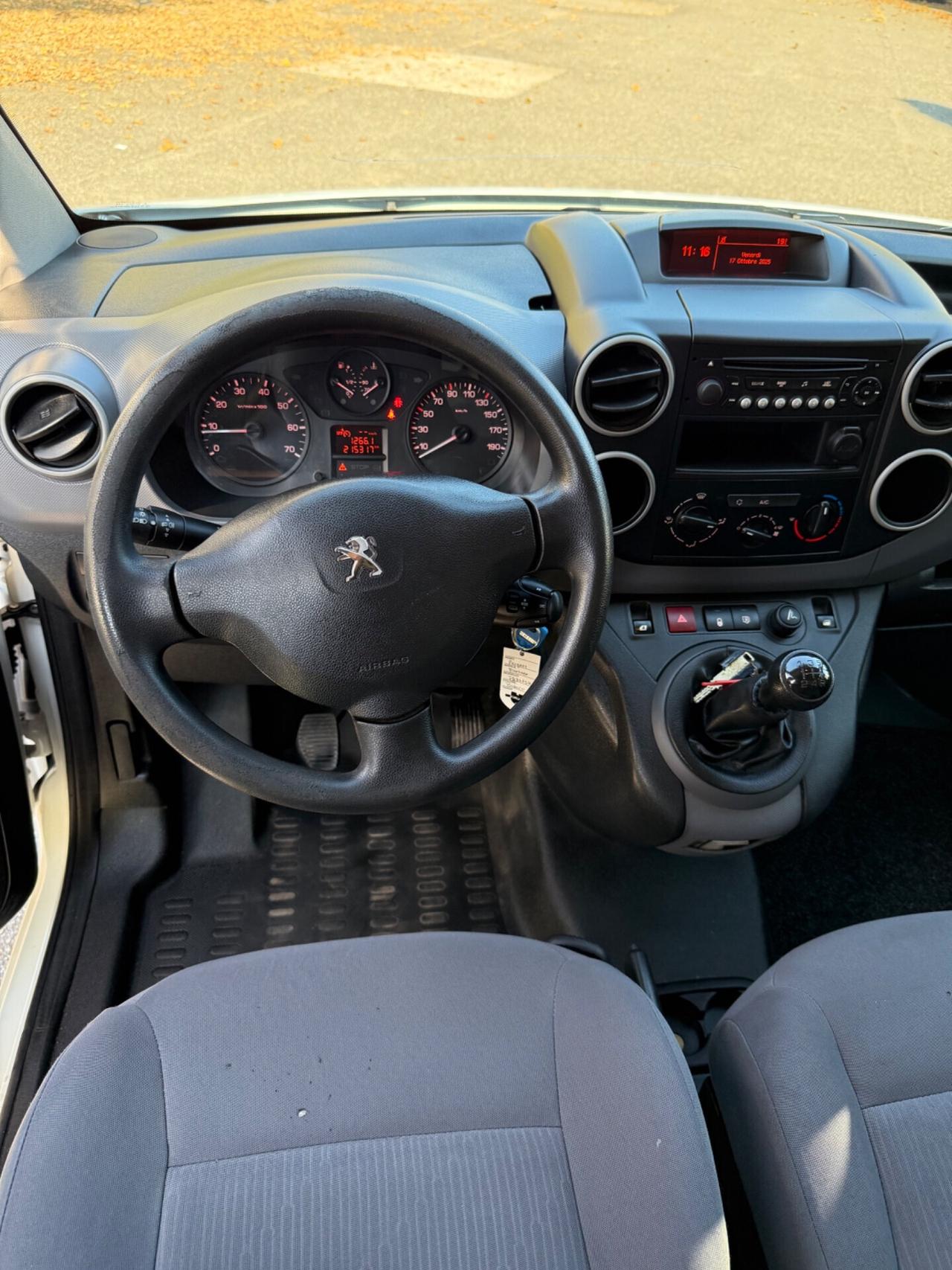 Peugeot Partner BlueHDi 100 L1 Pianale Cabinato