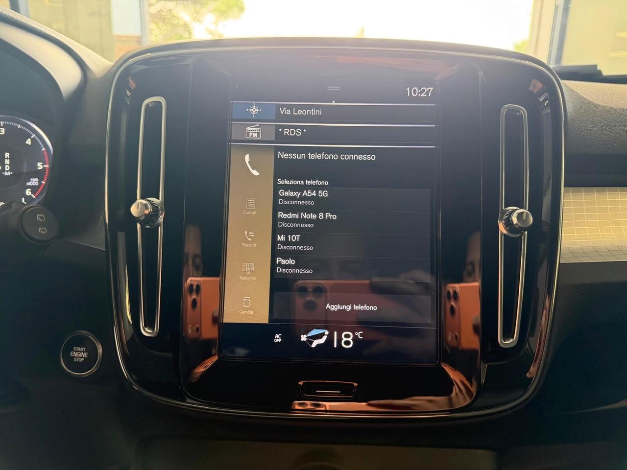 VOLVO XC40 GEARTRONIC AWD D3 2.0 150CV PELLE NAVI ANNO 2019