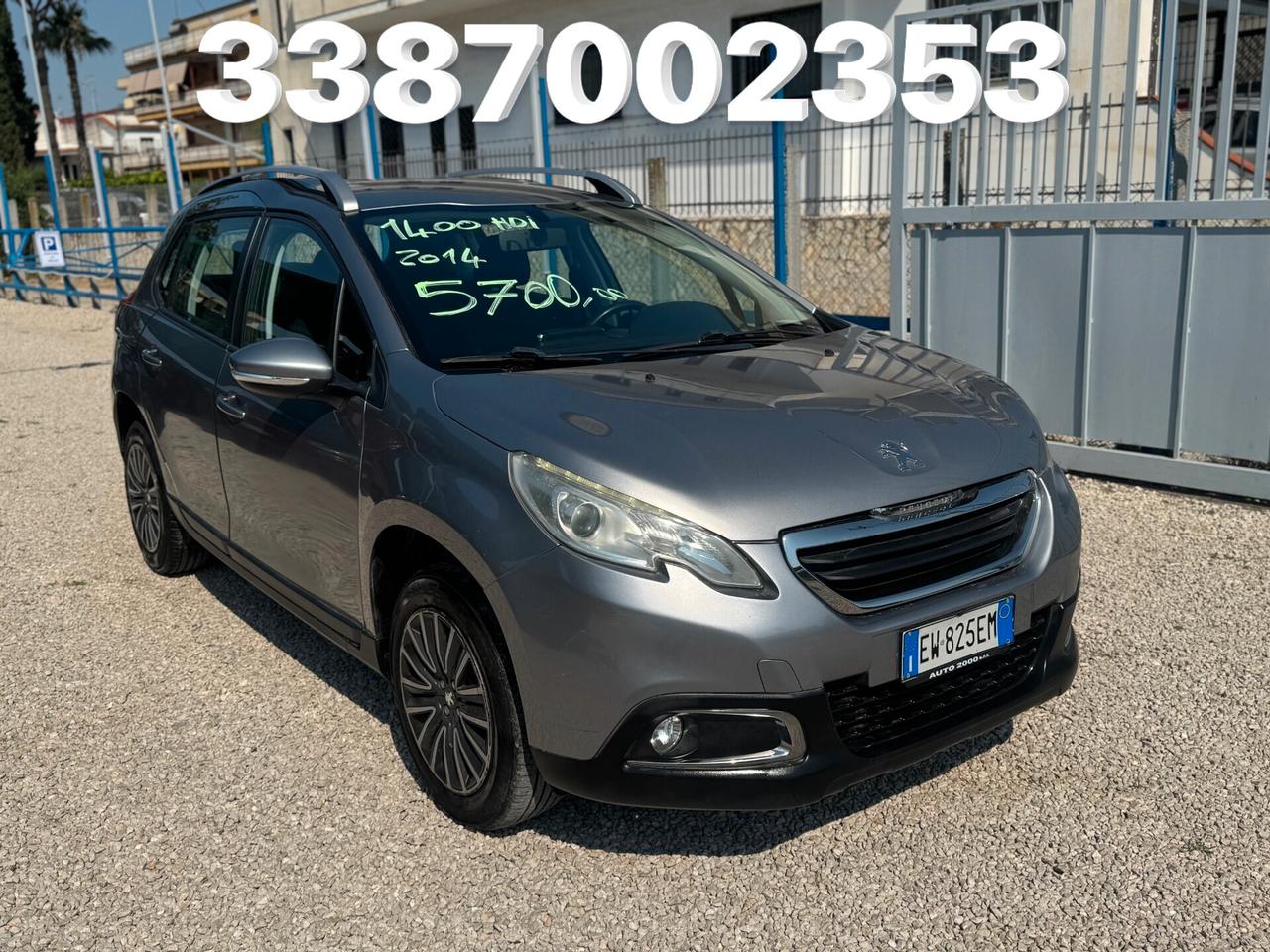 Peugeot 2008 1.4 HDi 68CV km certificati 2014