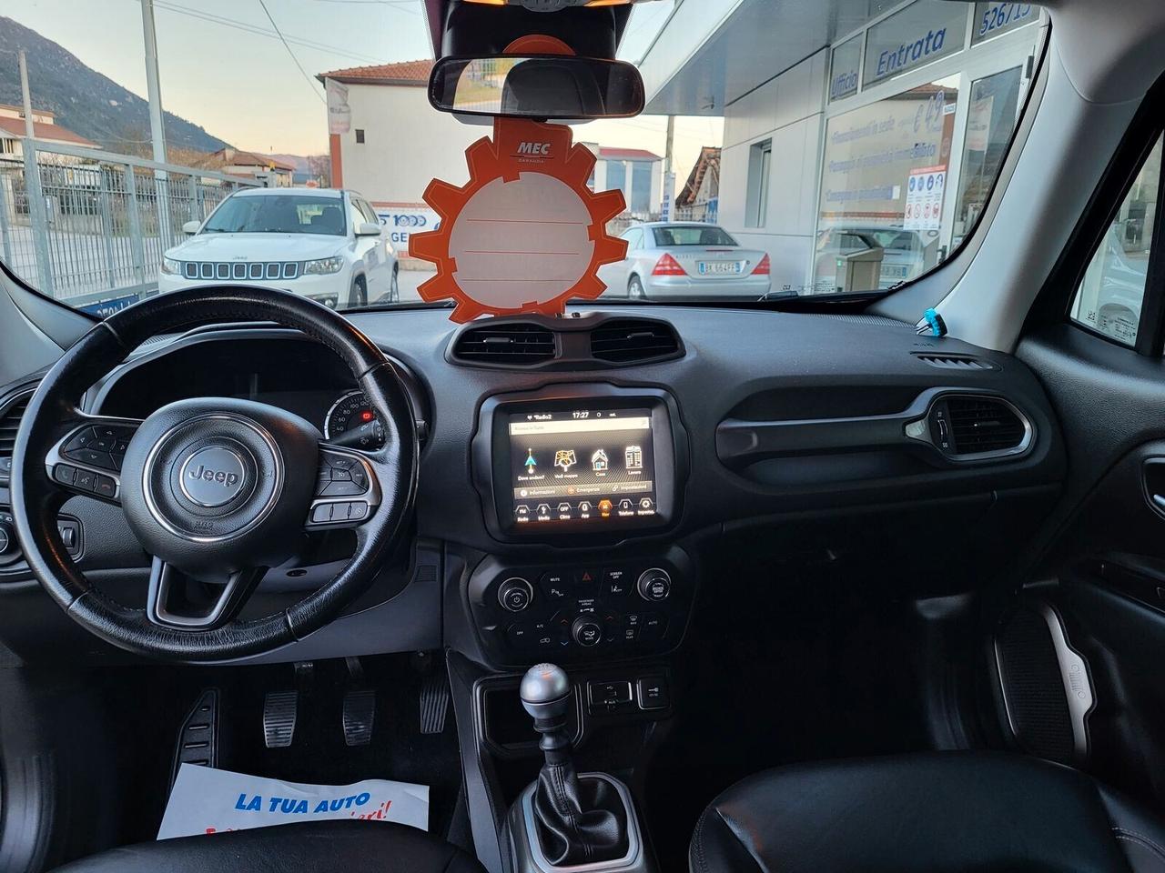 Jeep Renegade 1.6 Mjt 120 CV **LIMITED** INTERNI IN PELLE - INFOTAINMENT 8,4"