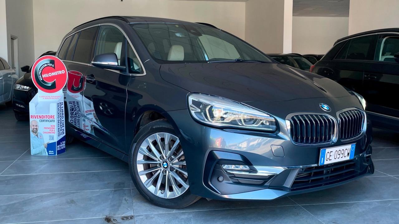 BMW 218D GRAN TOURER 2.0 LUXURY X-DRIVE 150CV - FULL LED, TETTO, PELLE, PACCHETTO LUCI