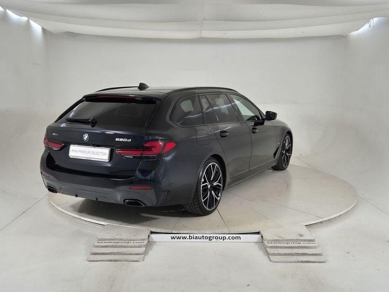 BMW Serie 5 Touring Serie 5 G31 2020 Touring LCI D 520d Touring mhev 48V xdrive Msport auto
