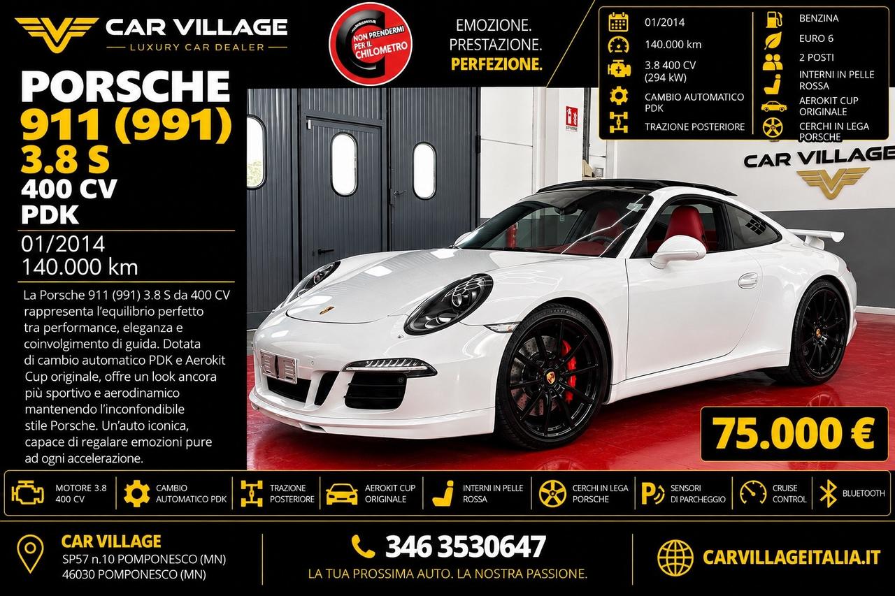 Porsche 911 3.8 Carrera S Coupé kit cup