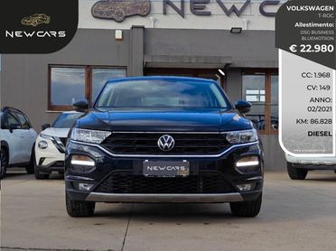 Volkswagen T-Roc 2.0 TDI SCR 150 CV DSG Business BlueMotion Technology