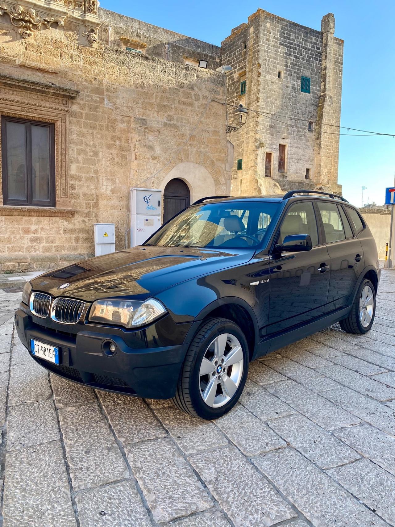 Bmw X3 3.0d GANCIO TRAINO
