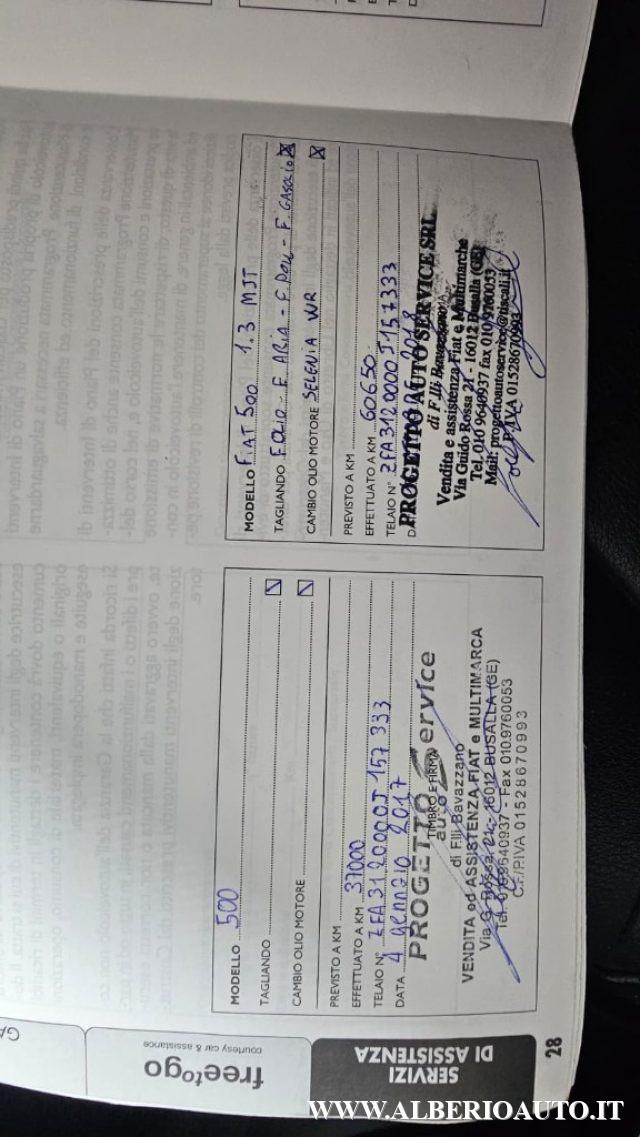 FIAT 500 1.3 Multijet 16V 95 CV Lounge + TETTO