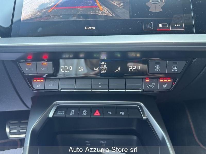 Audi A3 S3 SPB 2.0 TFSI quattro S tronic *19'', MATRIX, NAPPA, ACC, PROMO AZZURRA*