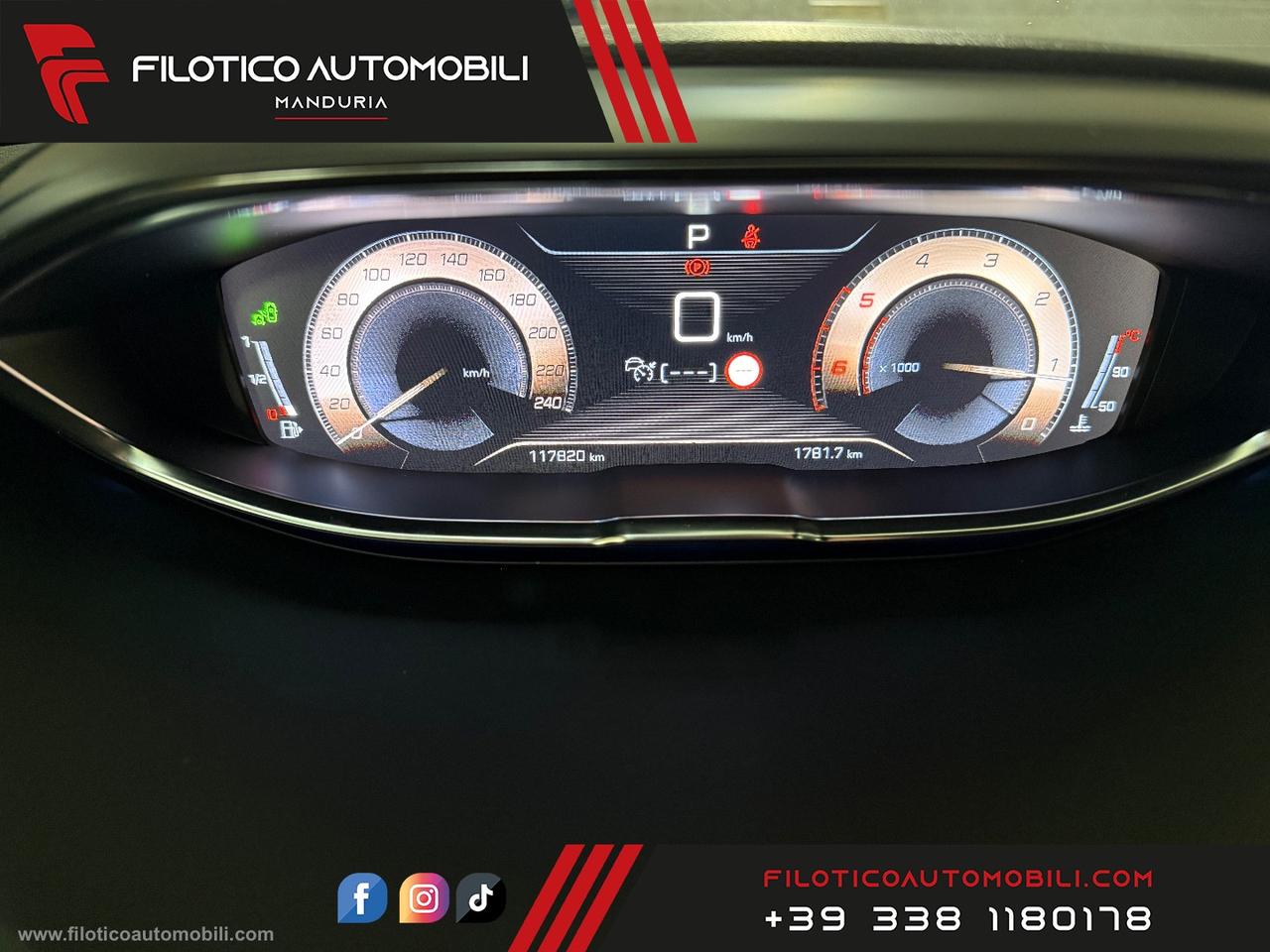 PEUGEOT 3008 BlueHDi 130 S&S EAT8 GT Line LUCI AMBIENT - FULL LED