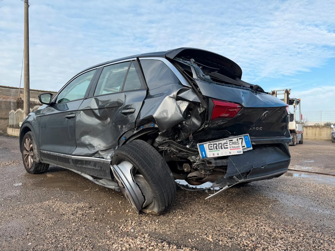 VOLKSWAGEN T-ROC 2020 1.5 BENZINA 150 CV *SINISTRATO