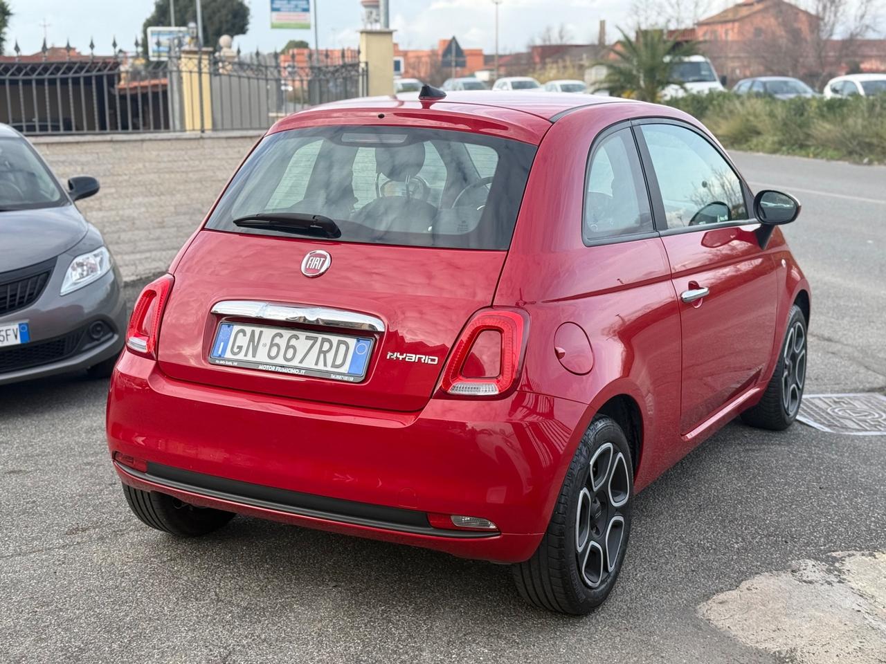 FIAT 500 1.0 hybrid Club 70cv Rosso Passione Uff.