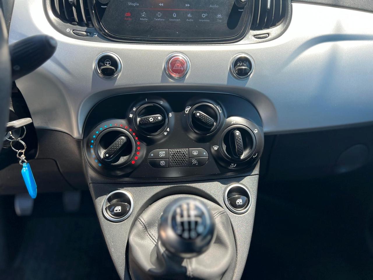 Fiat 500 1.0 hybrid Connect Sport 70cv 02/2022 - Unico Proprietario - km 62.000