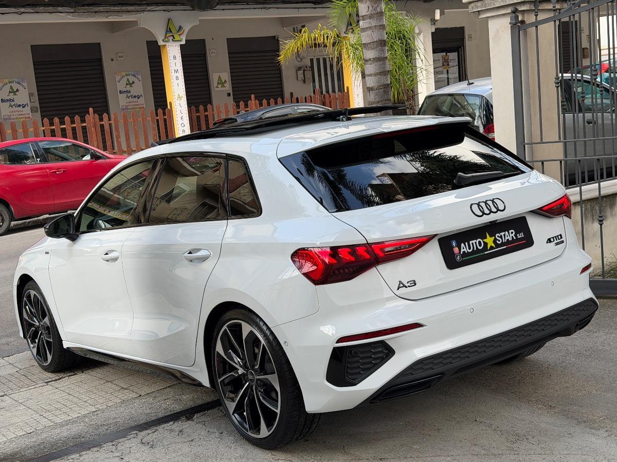 Audi A3 Sportback 40 TDI 200CV Quattro S-line edition Identity Black