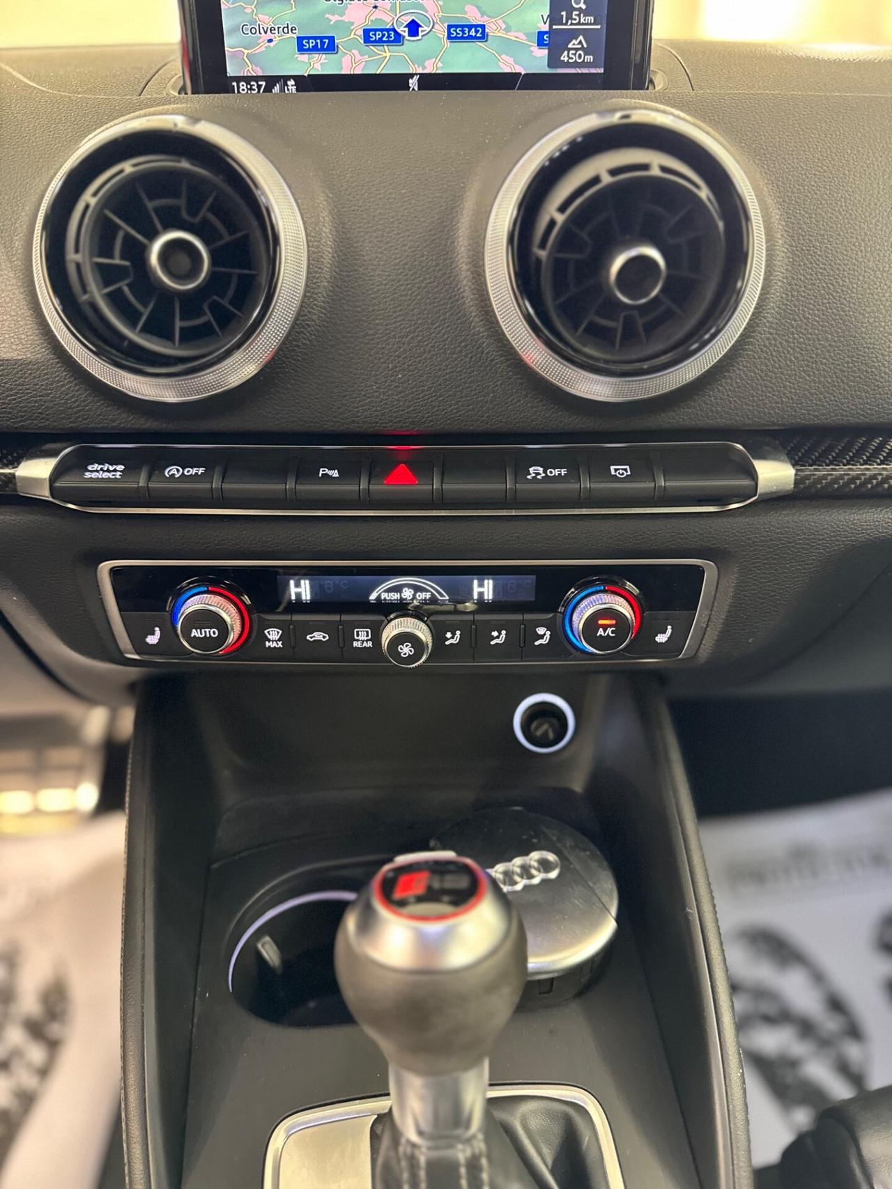 Audi RS3 Sedan 2.5 TFSI quattro S tronic TAGLIANDI UFFICIALI AUDI PROMO OMAGGIO BLACK FRIDAY FINO AL 29 NOVEMBRE