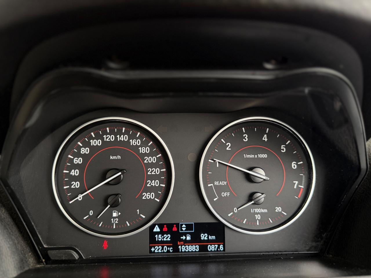 Bmw 218i Cabrio Sport Bianco Perla