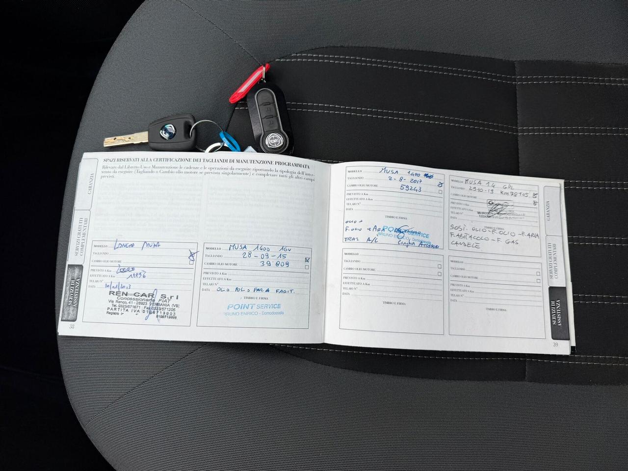 Lancia MUSA 1.4 8V Ecochic (GPL) Diva