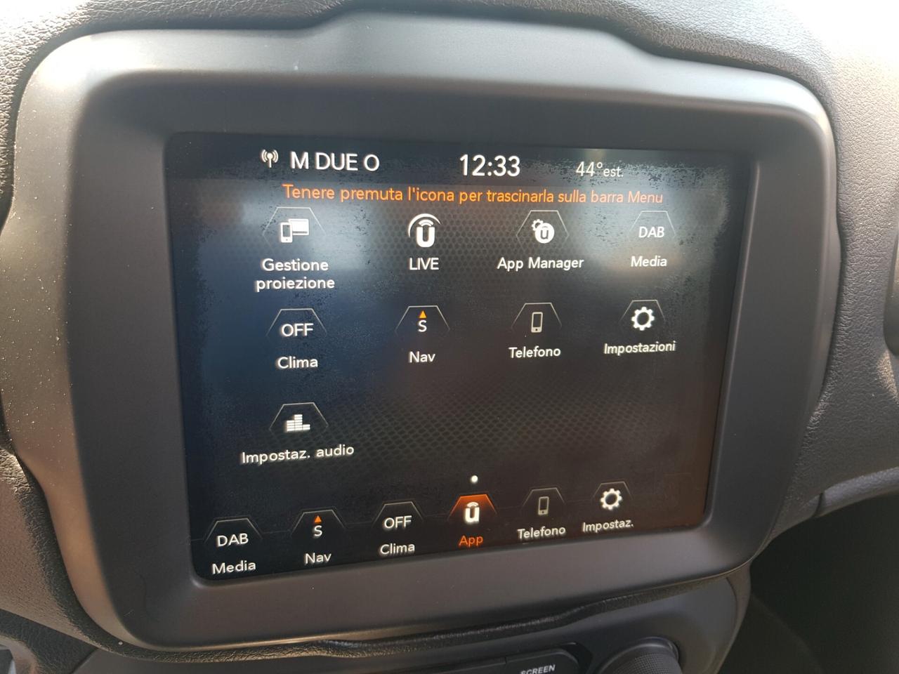 Jeep Renegade 1.6 Mjt 120cv Limited Navy Led Rcam Sensori a/p