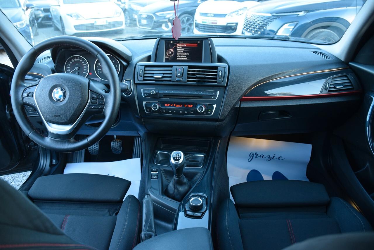 Bmw 118 118d 143CV 6m 5p CERCHI BIZONA BT KM REALI OCCASIONE
