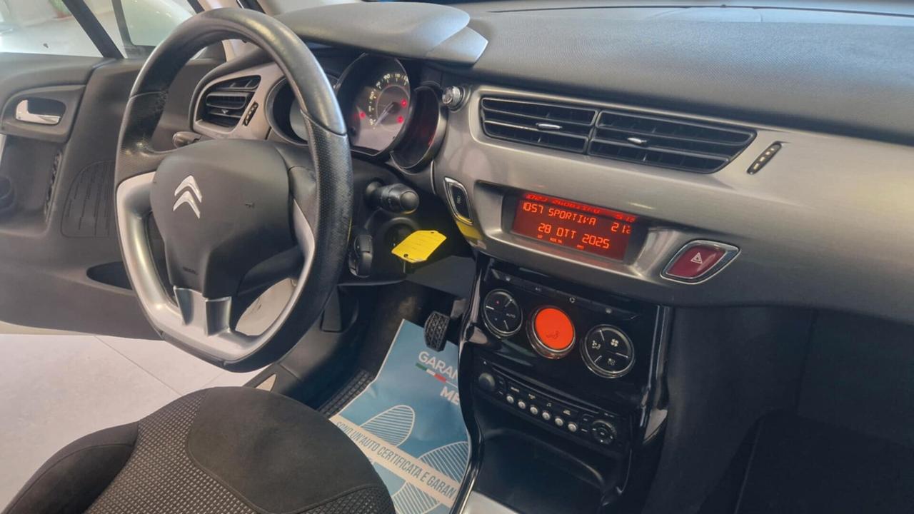 Citroen C3 1.1 Airdream 60 CV Exclusive Gpl