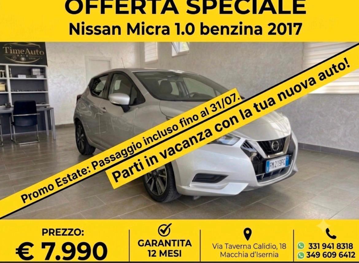 Nissan Micra 1.2 12V 5 porte Acenta 2017