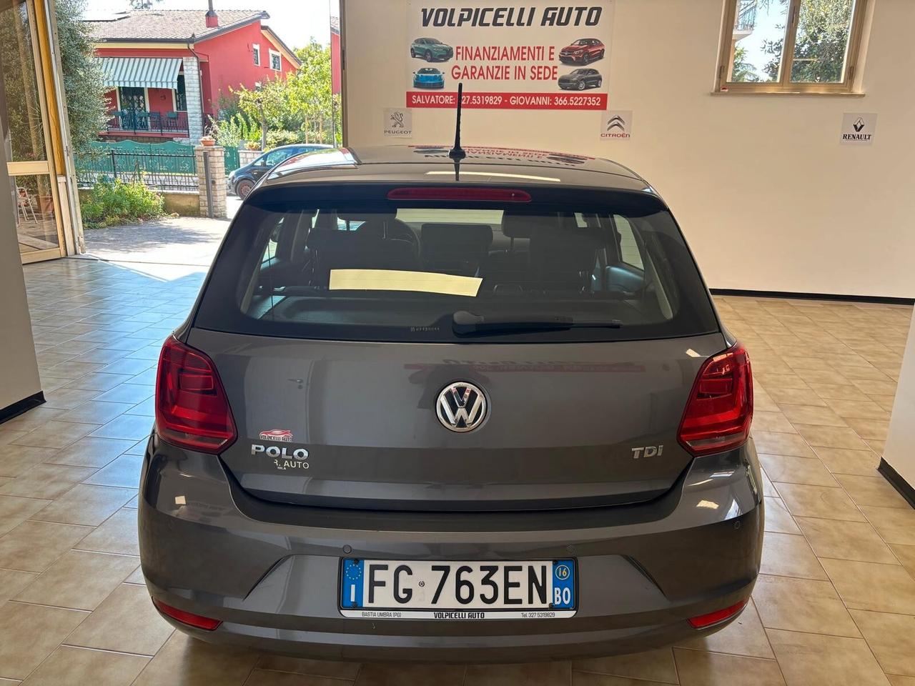 VOLKSWAGEN POLO ANNO DICEMBRE 2016 DS 1.4 ADATTA NEOPATENTATI KM 162 MILA