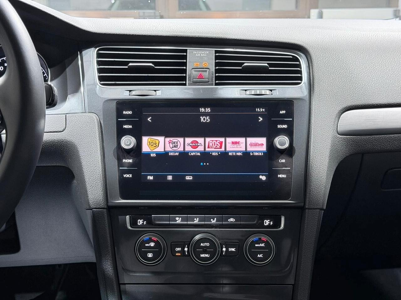 VW GOLF VARIANT 7.5 1.6TDI 116CV 2018 1HANDE