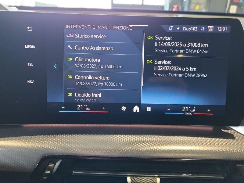 BMW X1 X1 xDrive 20d 163cv ibrida 48V Msport