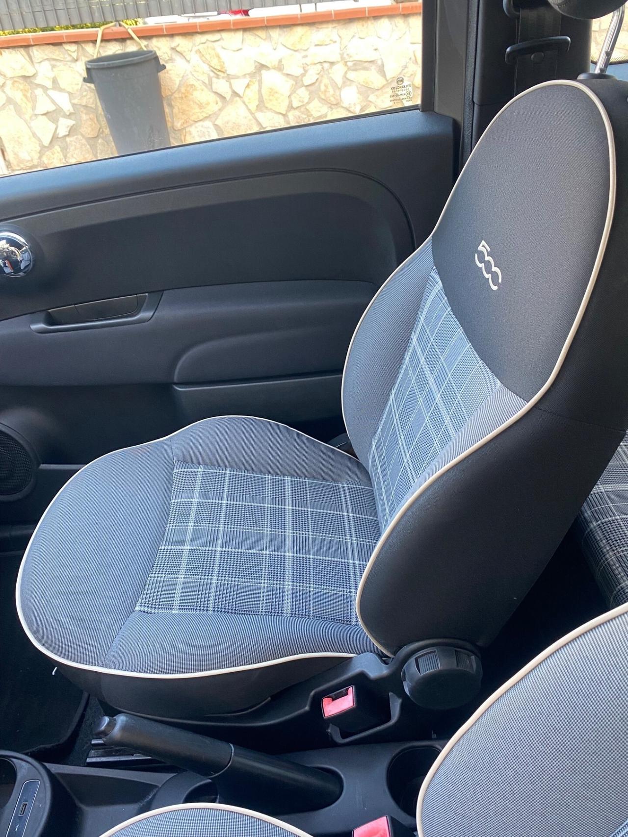 Fiat 500 1.2 Benzina Anno 2020 Full Led Navi