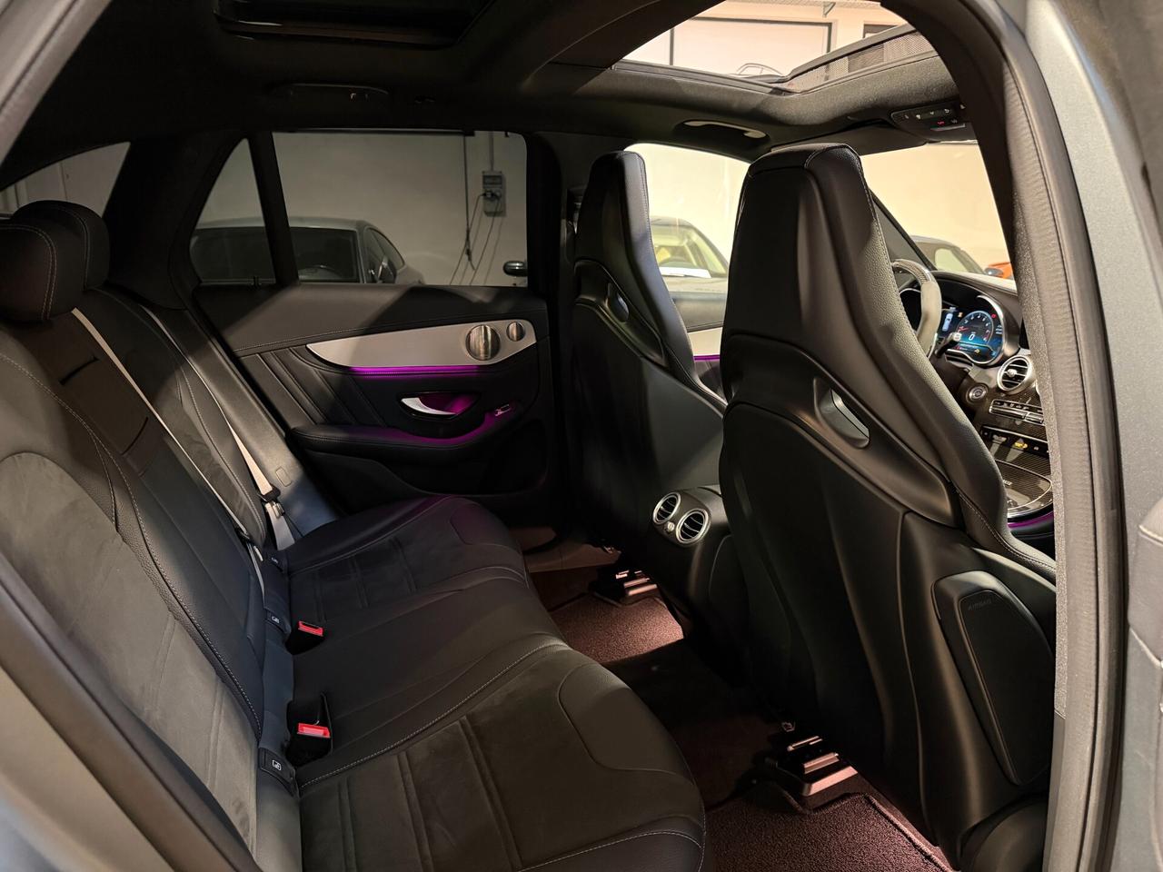 Mercedes-benz GLC 63 AMG S TETTO-RECARO-CARBOCER-SCARICO-CARBONIO