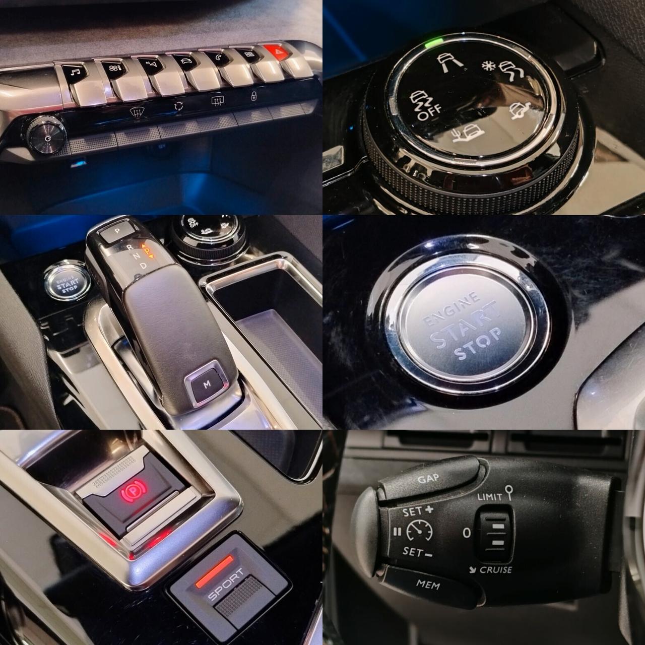 Peugeot 5008 2.0 bluehdi GT 180cv #TETTO #LED #PACK LUCI #7 POSTI