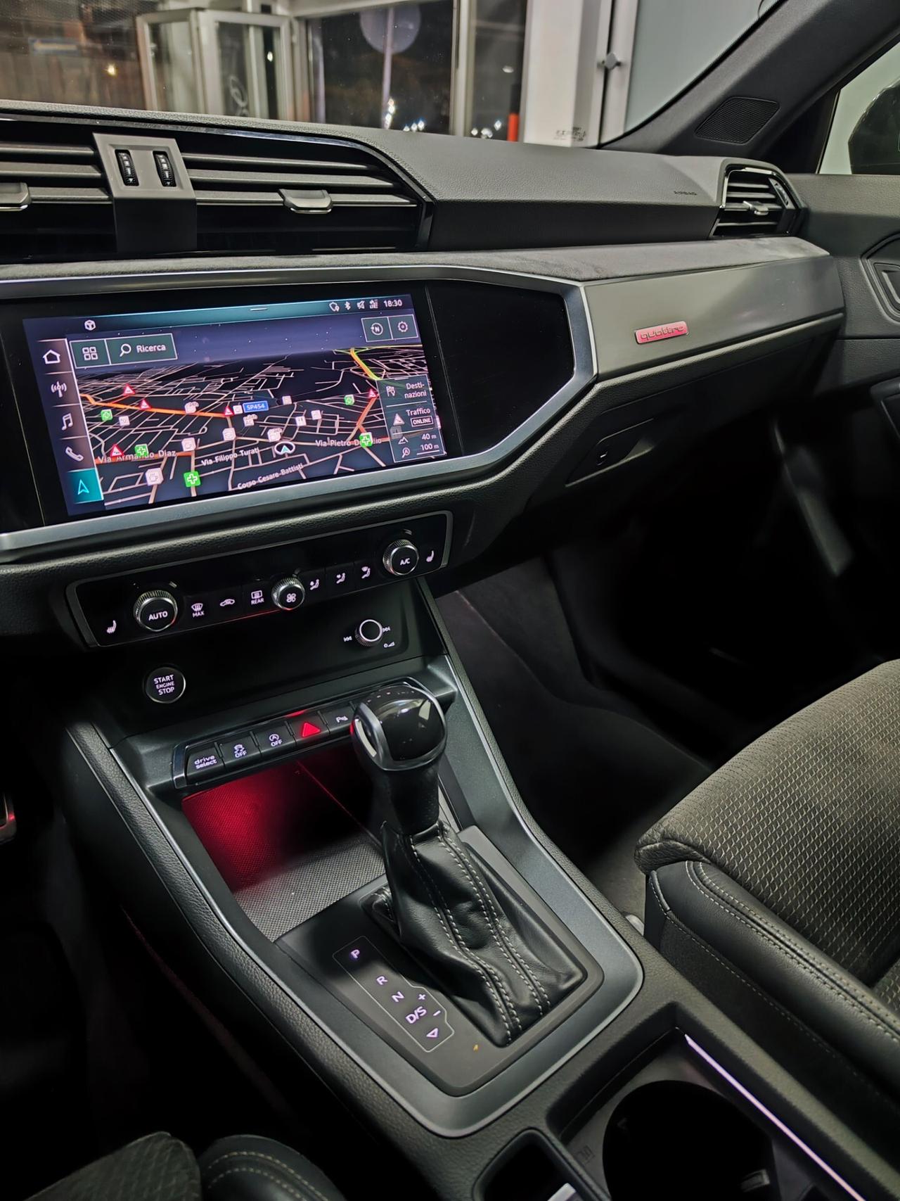 Audi Q3 SPB 40 TDI 190cv S tronic S line Tetto Matrix Black