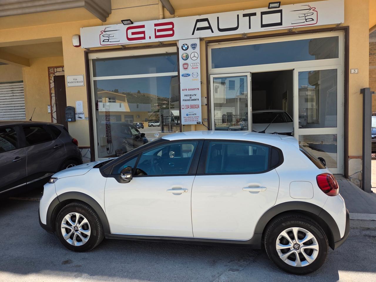 CITROEN C3 1.5 DIESEL 102 CV ANNO 2019 VAN 2 POSTI KM CERTIF