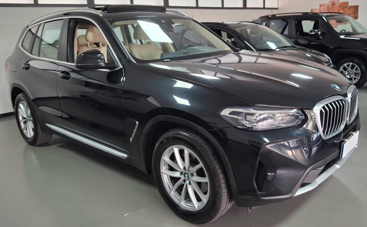 Bmw X3 xDrive20d 48V 4x4 con tetto panoramico