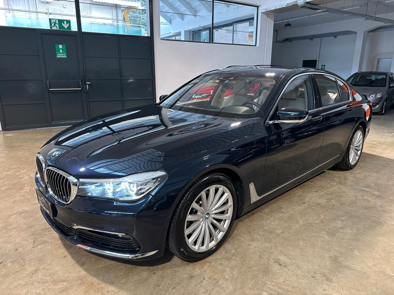 Bmw 725 725d Luxury - Luci Ambiente PELLE BIANCA