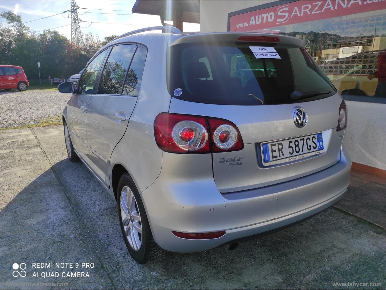 VOLKSWAGEN Golf Plus 1.6 TDI Highline 3 ANNI DI GARANZIA -- 15GG SODDISFATTI O RIMBORSATI