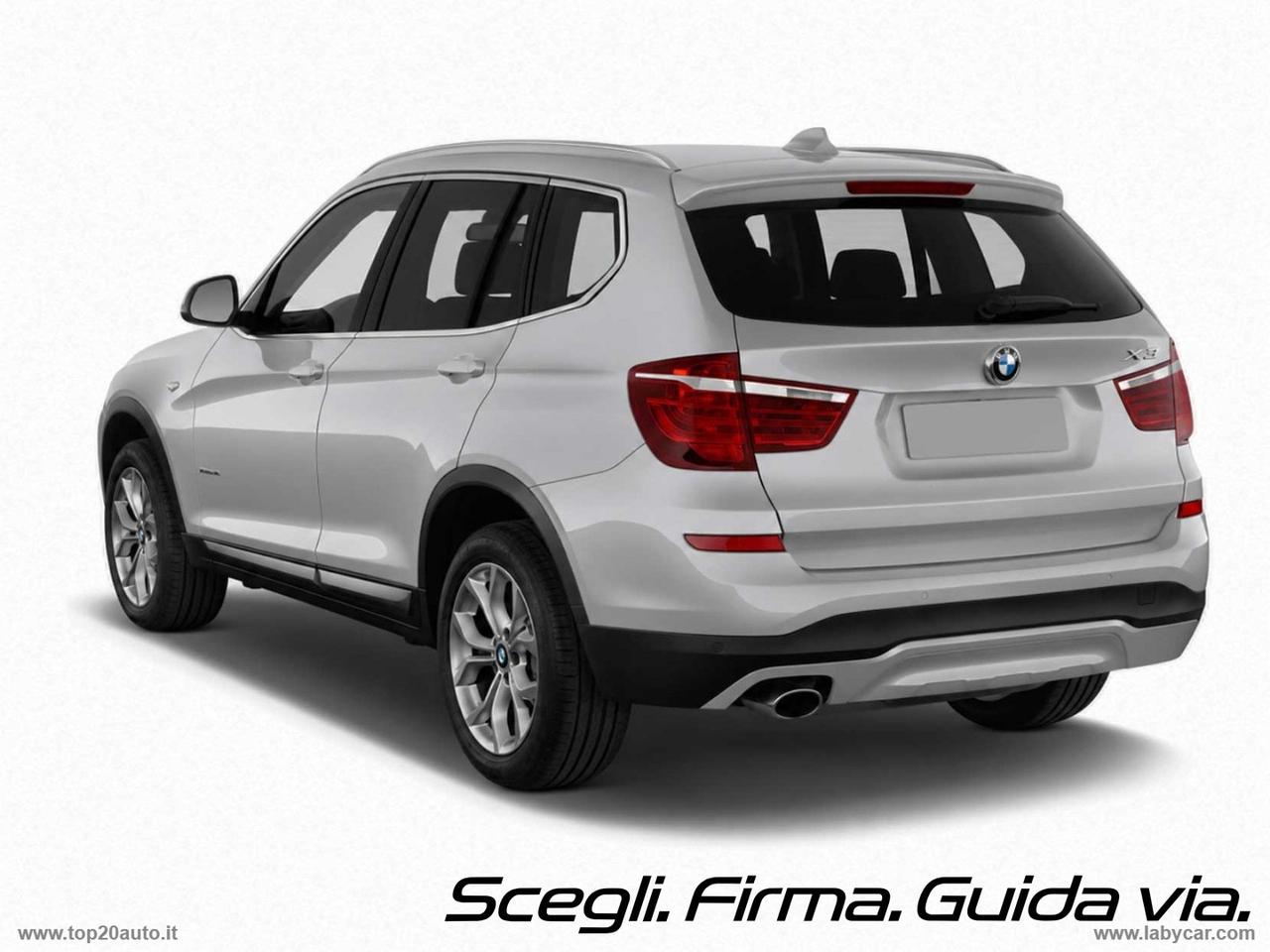 BMW X3 xDrive20d|PELLE TOTALE|8 GOMME