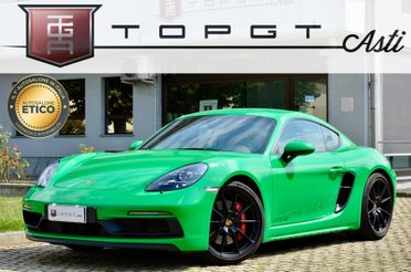 PORSCHE CAYMAN 4.0 GTS pdk 400cv, SCARICO, EURO 6D, TAGLIANDI UFFICIALI POSCHE, PERMUTE