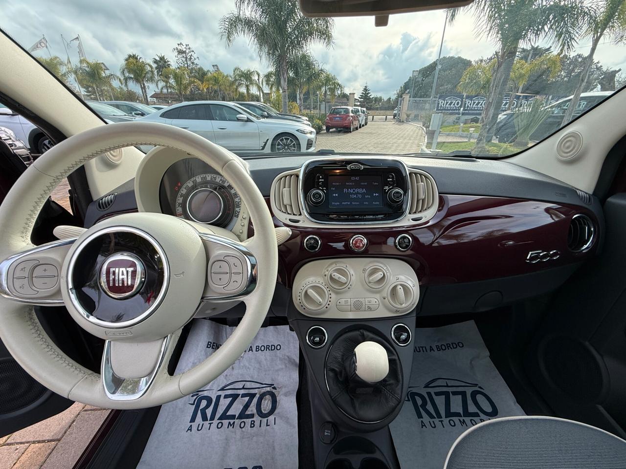 Fiat 500 1.2 Lounge Tetto Pelle Navi