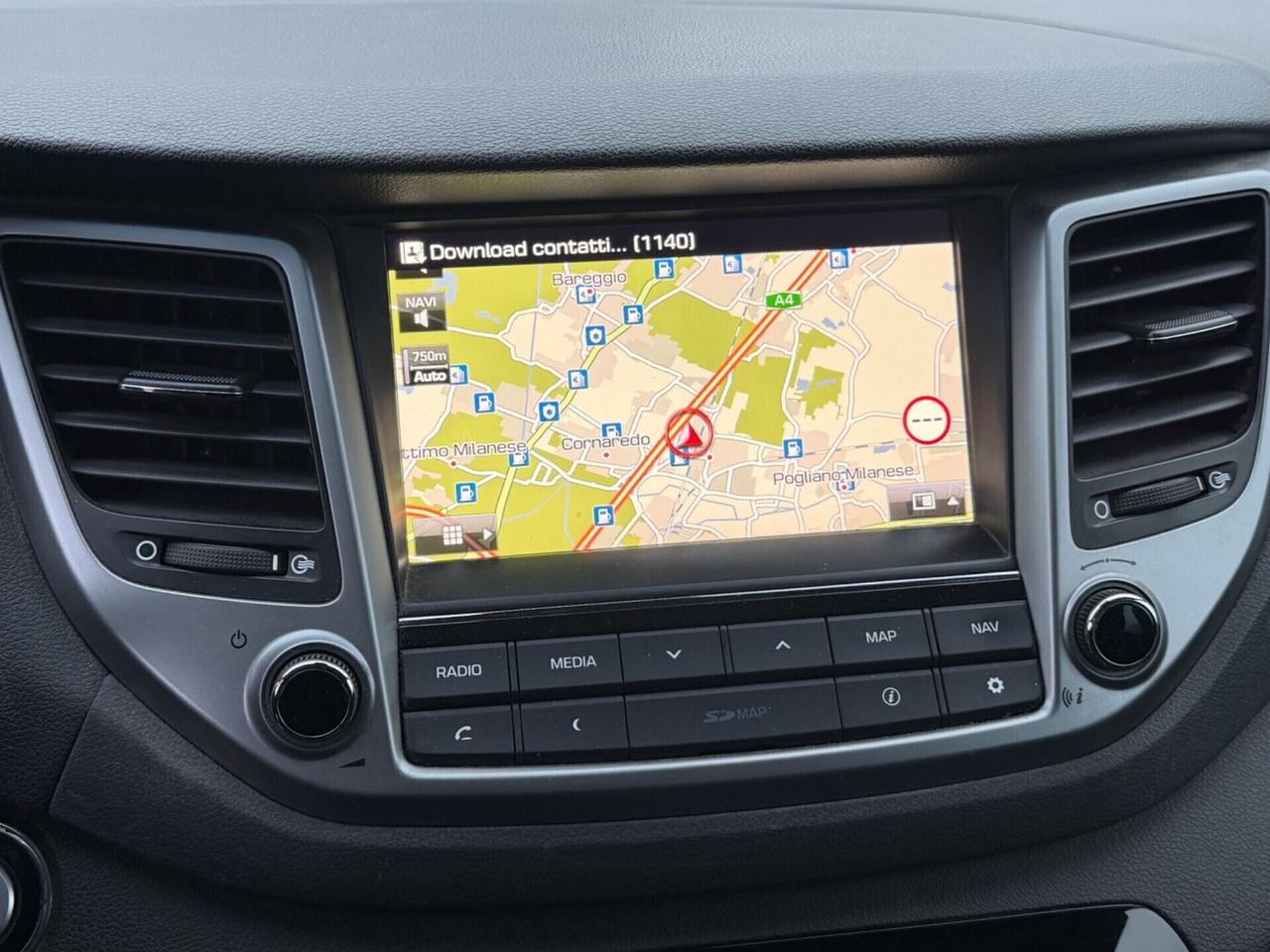 HYUNDAI TUCSON 2016 1.7 CRDi EURO6B