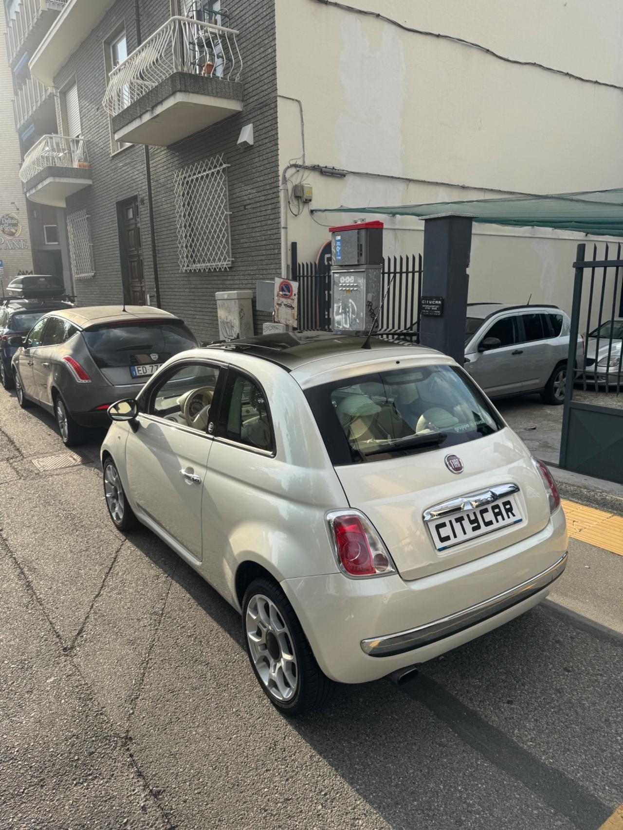 Fiat 500 Bianco Perla Tetto Apribile Full optional