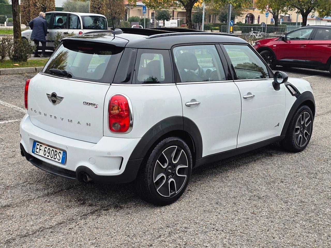 Mini Cooper S Countryman ALL4 1.6 BENZINA ANNO 10/2012 UNICO PROPRIETARIO