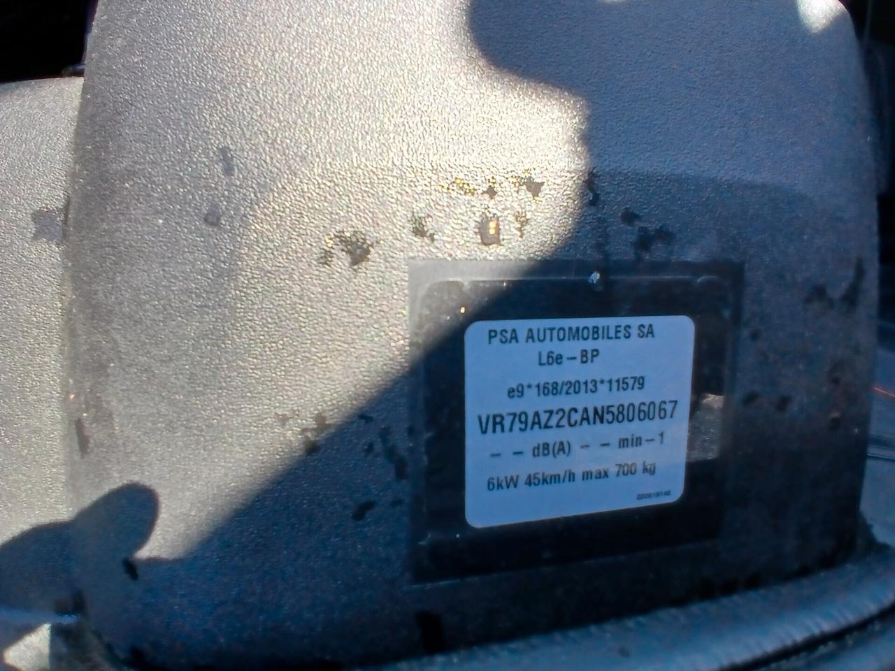 Citroen Ami My Pack Grey