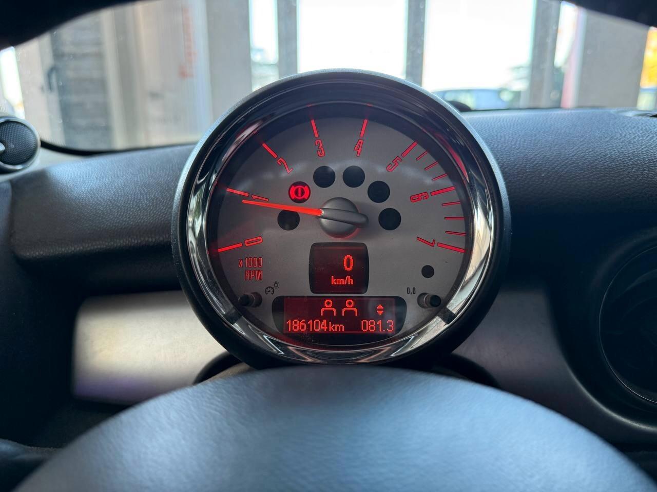 MINI COOPER D 1.6 110CV TETTO APRIBILE