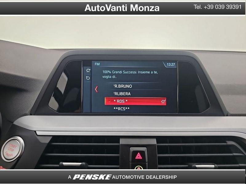 BMW X3 X3 xdrive20d Business Advantage 190cv auto my19