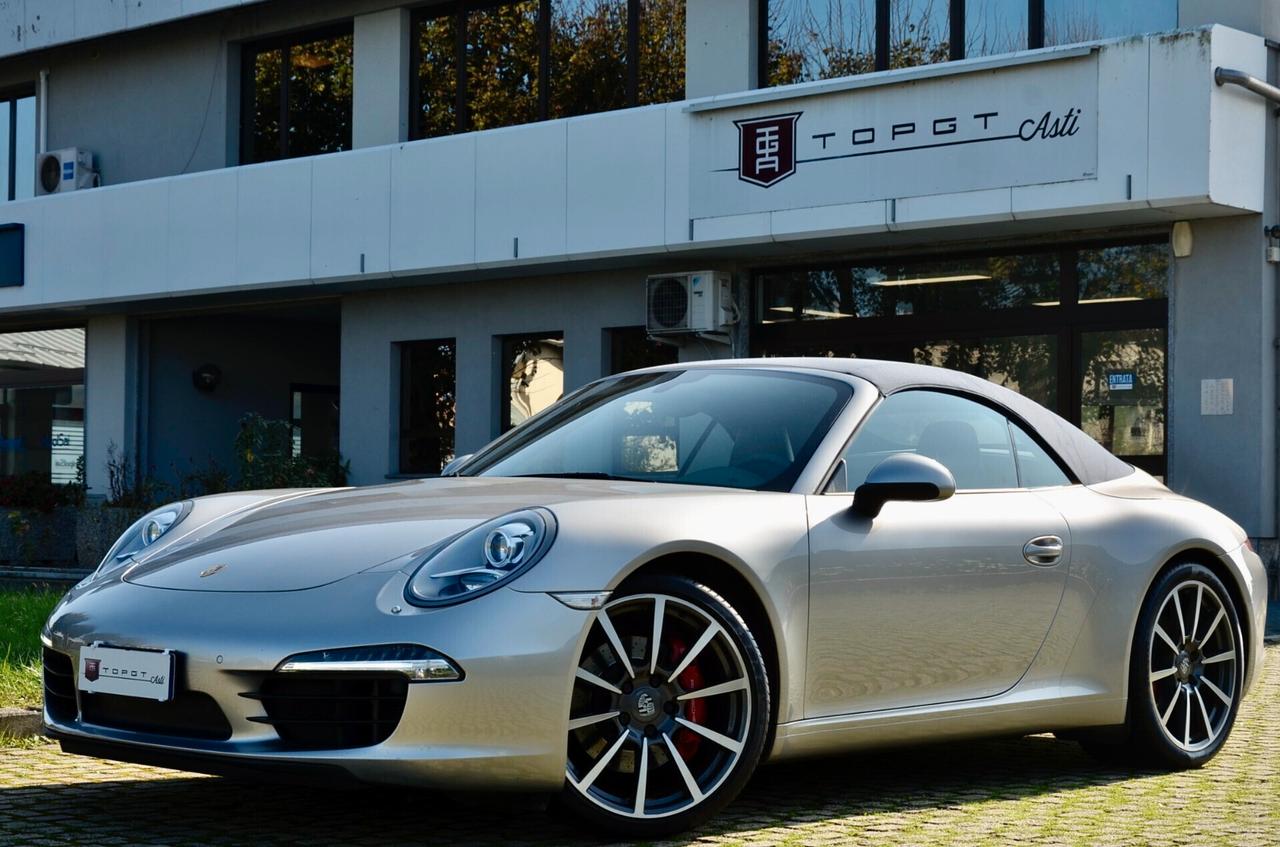 Porsche 991 3.8 Carrera S Cabriolet 400cv PDK, UFFICIALE ITALIANA, PERMUTE