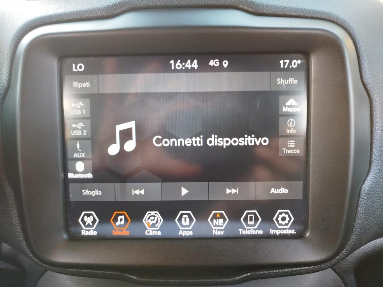 RENEGADE LIMITED 150cv AUTOMATICA *PREZZO VERO* UNIPRO' KM CERTI- GARANZIA 12M