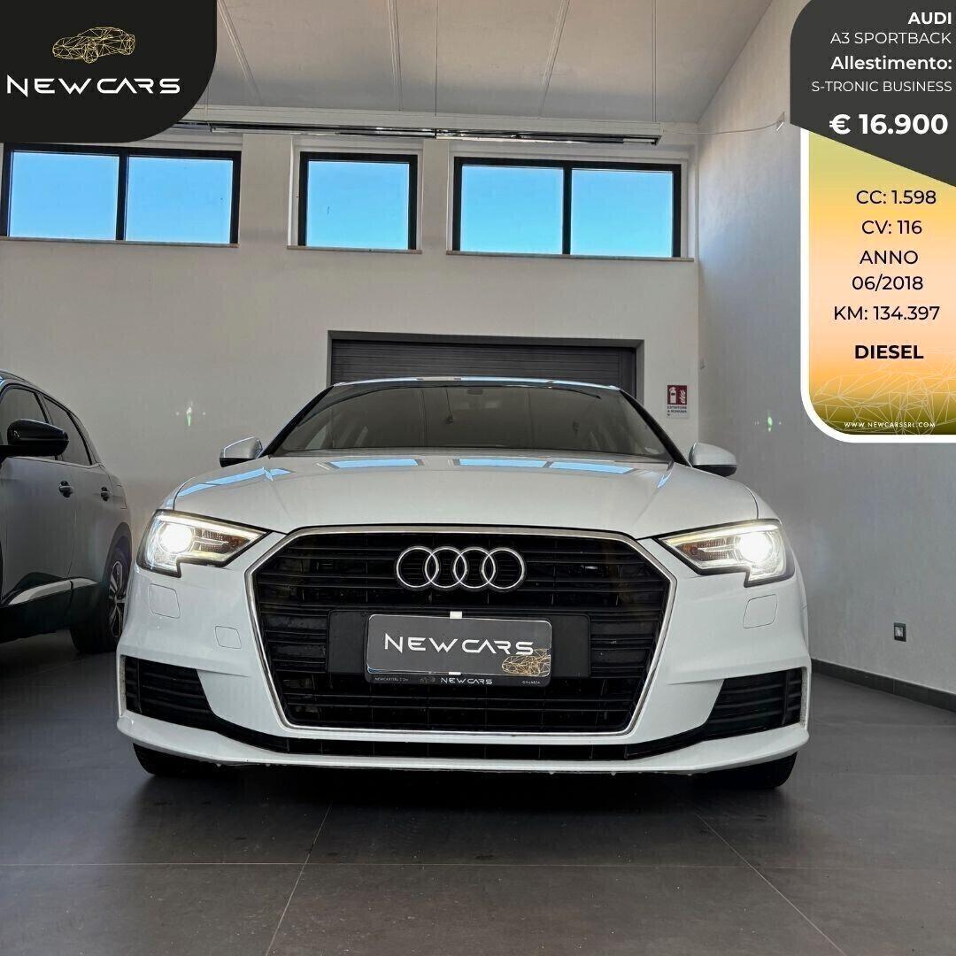 Audi A3 SPB 1.6 TDI 116 CV S tronic Business