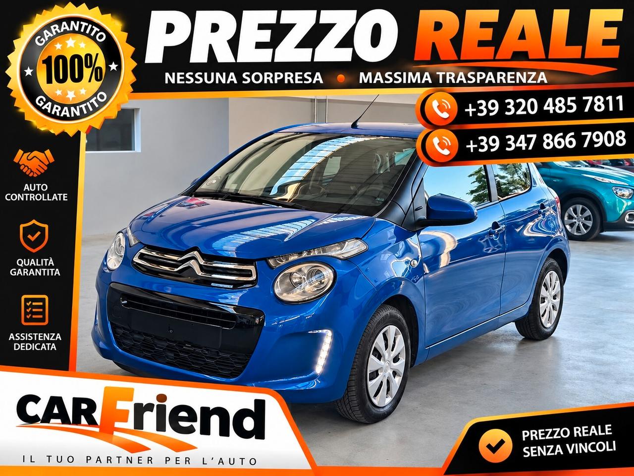 Citroen C1 VTi 72 S&S 5 porte Live