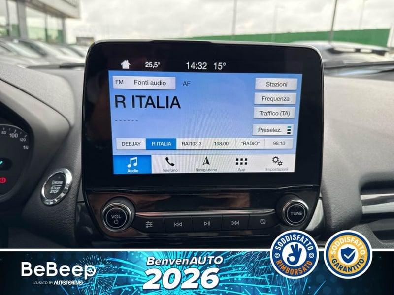 Ford EcoSport 1.0 ECOBOOST ST-LINE S&S 125CV